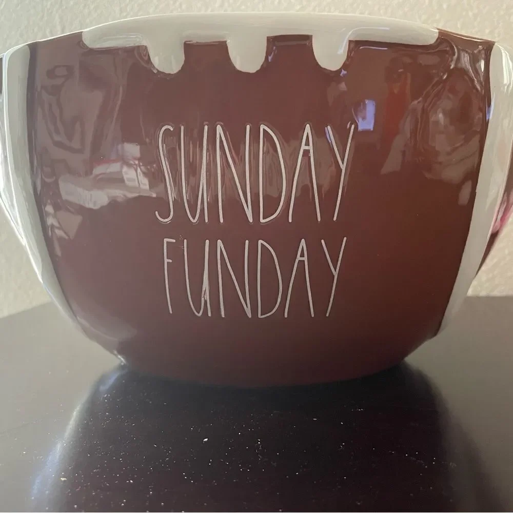 RAE DUNN SUNDAY‎ FUN DAY CHIP BOWL